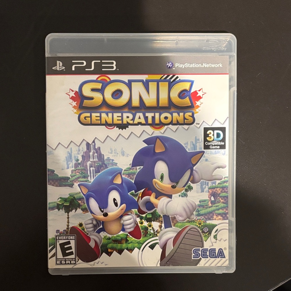 Sonic Generations for PS3 - Iconic Blue Adventure